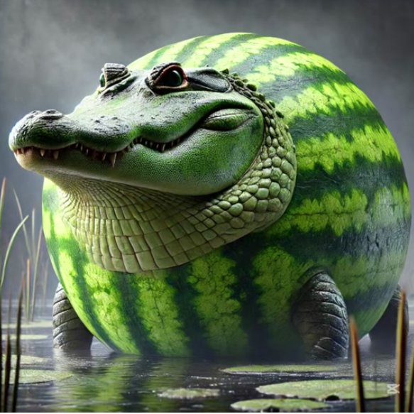 Glorbo Fruttodrillo Italian Brainrot meme character (reference image from italianbrainrot.wikioasis.org)